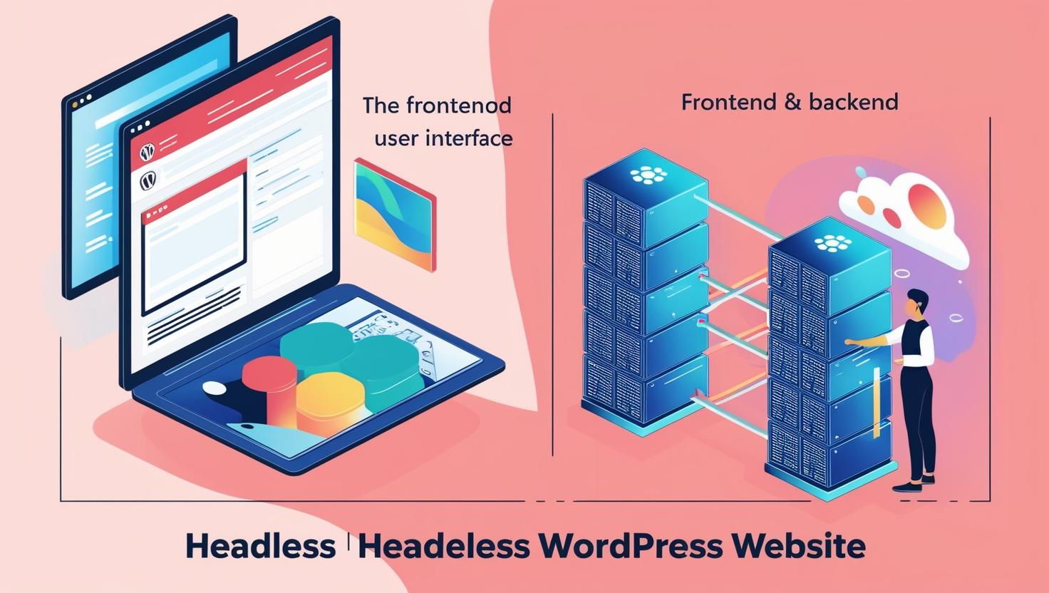 image of headless WordPress